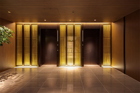 Lobby floor elevator hall