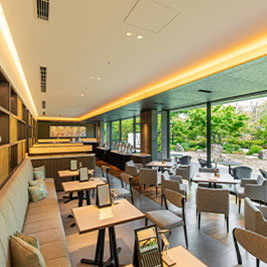 Inside the restaurant